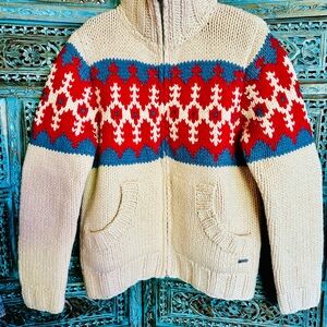 Scotch Red and Blue Knit Sweater
